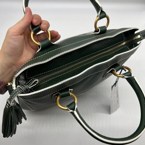 Dooney & Bourke Florentine Leather Short Handle Shopper Ivy - Picture 13 of 16